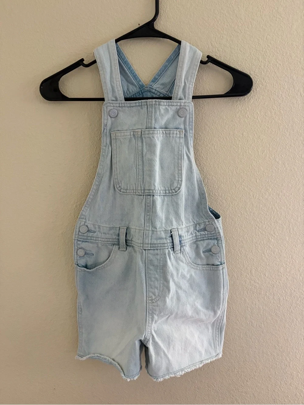 Old Navy Light Blue Denim Shortalls for Kids